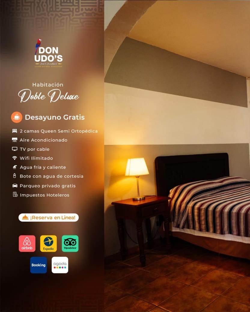 Hotel Don Udos Bed & Breakfast Copán Zewnętrze zdjęcie