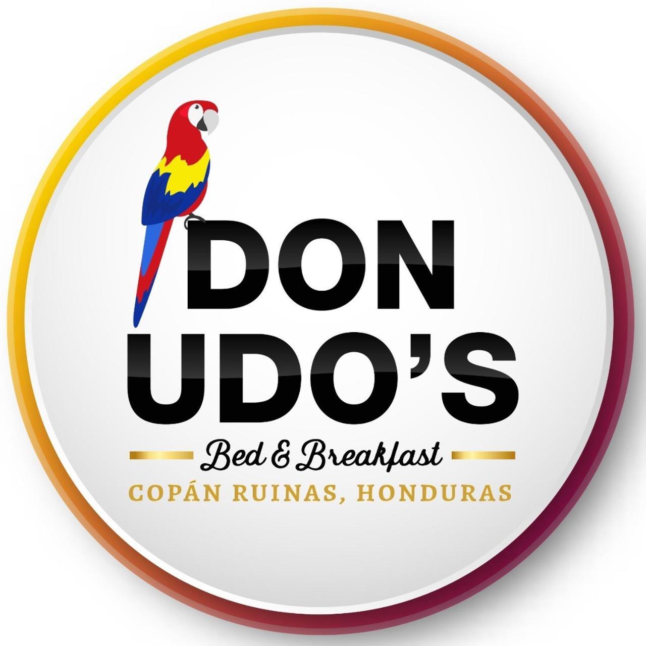 Hotel Don Udos Bed & Breakfast Copán Zewnętrze zdjęcie